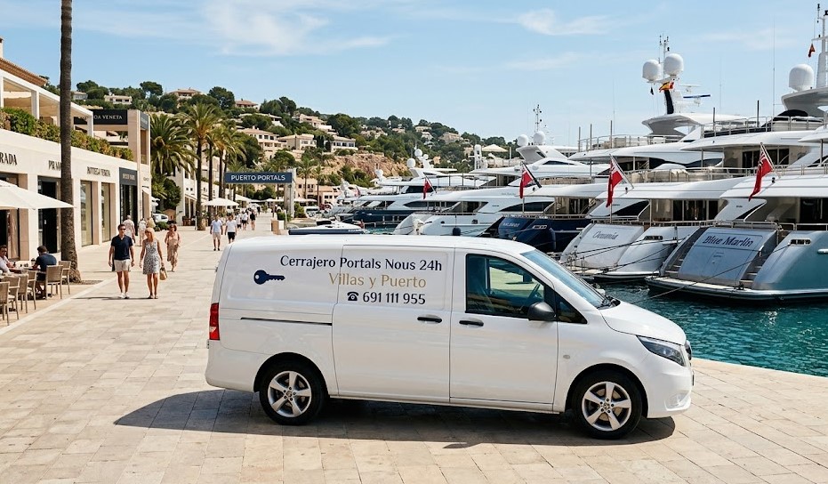 Furgoneta Cerrajero Portals Nous Calviá